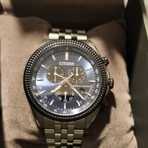 Citizen Men's Eco-Drive Classic Chronograph Stainless Steel Watch